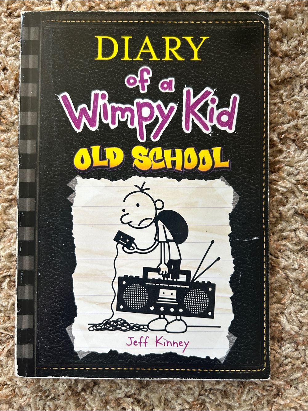 Diary of a Wimpy Kid: Old School - (Black/Purple/Yellow)